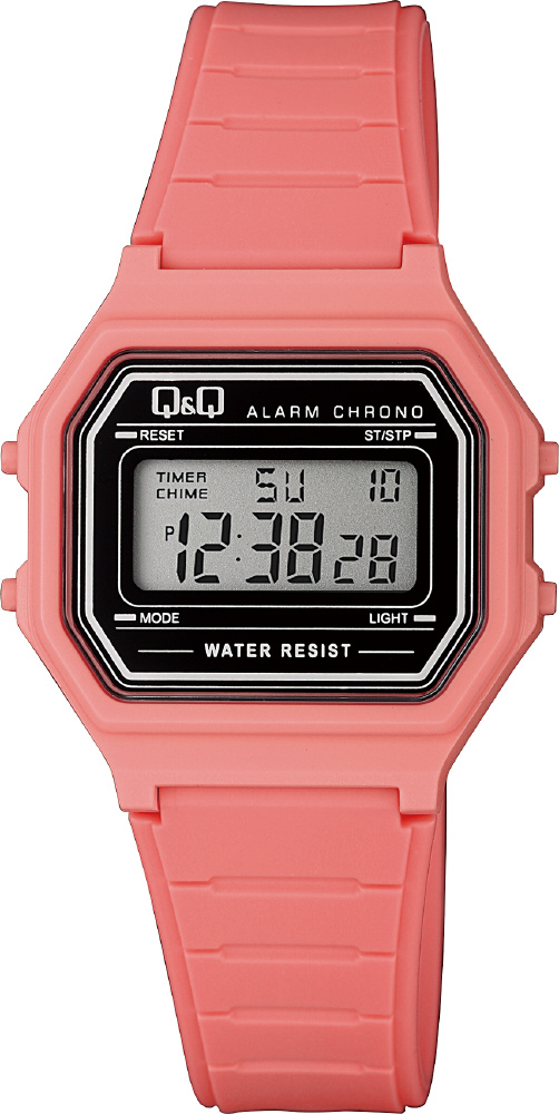 Q&Q デジタル腕時計 サロメ・ピンク M173J020｜の通販はソフマップ[sofmap]