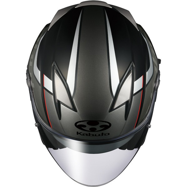 Kabuto Exceed Glide M ブラックガンメタル Kabuto Exceed Glide M ブラックガンメタル