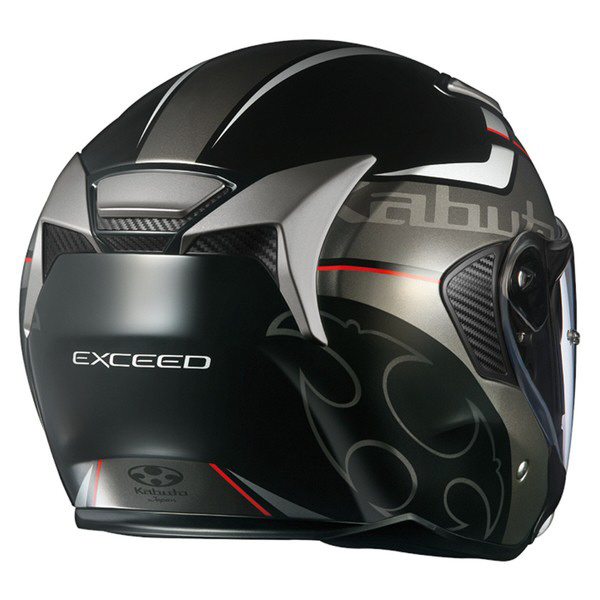 ジェットヘルメット EXCEED GLIDE L ブラックガンメタ 597146｜の通販