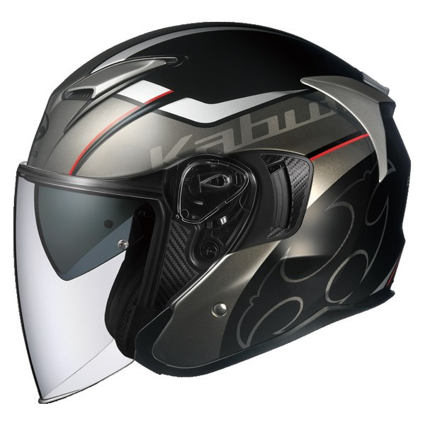 ジェットヘルメット EXCEED GLIDE XL ブラックガンメタ 597153