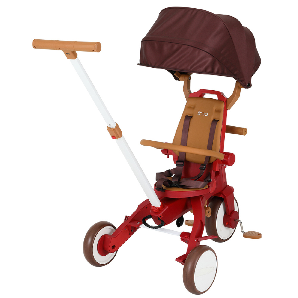 【セール 登場から人気沸騰】 三輪車 iimo TRICYCLE G エタニティレッド エタニティレッド｜の 自転車本体