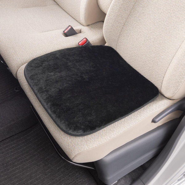 5737 43bk シートクッション 温感クッション 軽 普通車 ヒップ型 ストッパー付き 丸洗いok 抗菌防臭加工 発泡シート 45x45cm ブラック の通販はソフマップ Sofmap