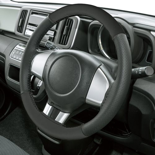 ハンドルカバー フィックススエード Sサイズ 36 5 37 9cm ブラック 編込みハンドルカバー 軽 普通車用 6724 01bk の通販はソフマップ Sofmap