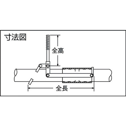 スーパーパイラー(塩ビ管連結工具)適合パイプ呼び寸法200 A8｜の通販は