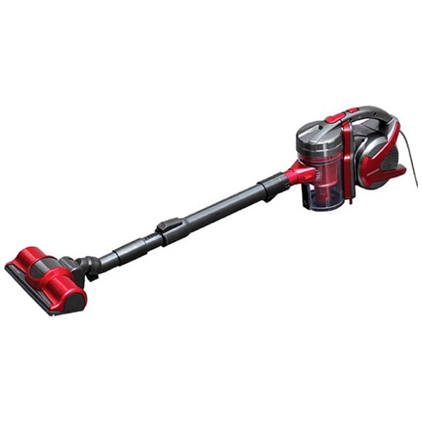 アイリスオーヤマ　サイクロン電気掃除機　IC-S55KF-R/mo-10059 IC-S55KF-R スティッククリーナー レッド [サイクロン式 /コード式