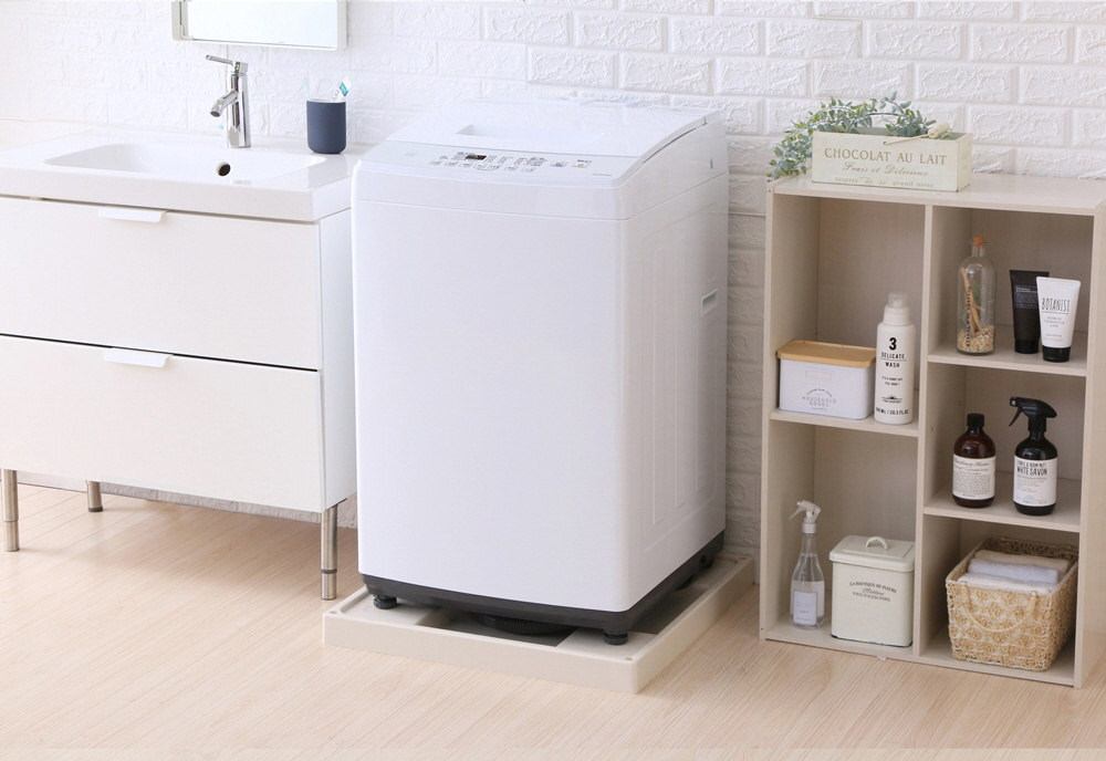 全自動洗濯機 ホワイト IAW-T802E ［洗濯8.0kg /乾燥機能無 /上開き ...