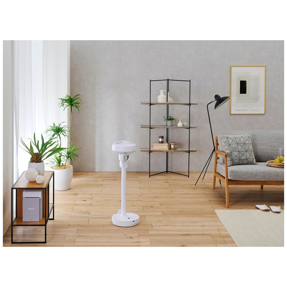 サーキュレーター扇風機 デザインタイプ ホワイト STF-DCD18T-W ［DC