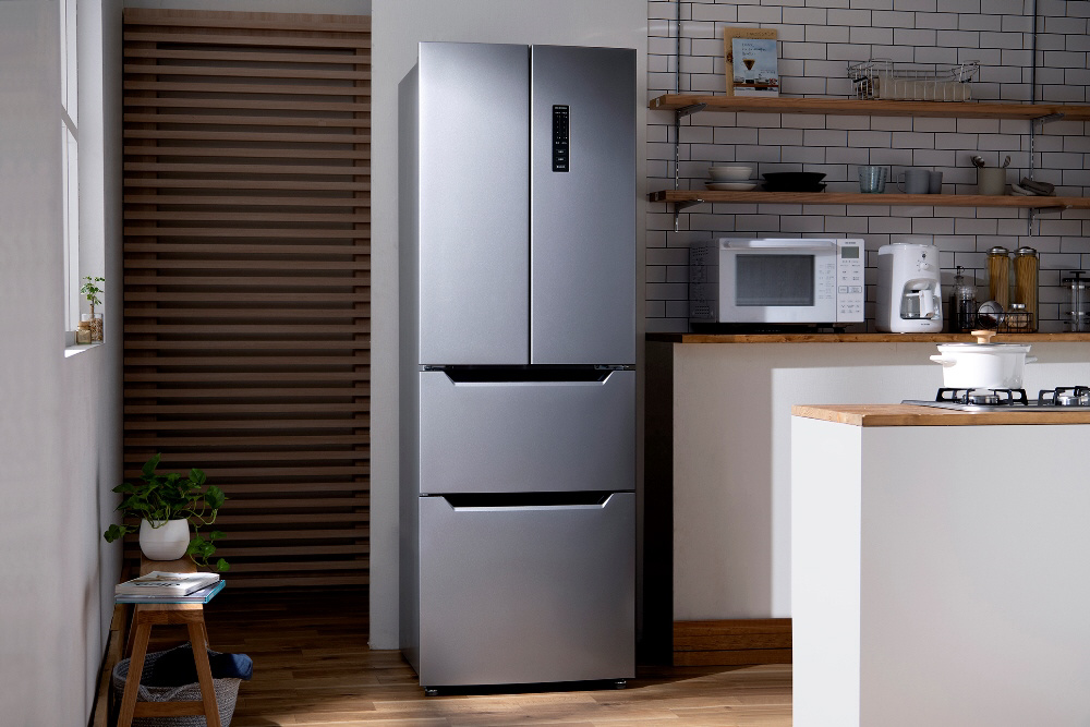 冷凍冷蔵庫 320L シルバー ［63.5cm /320L /4ドア /観音開きタイプ