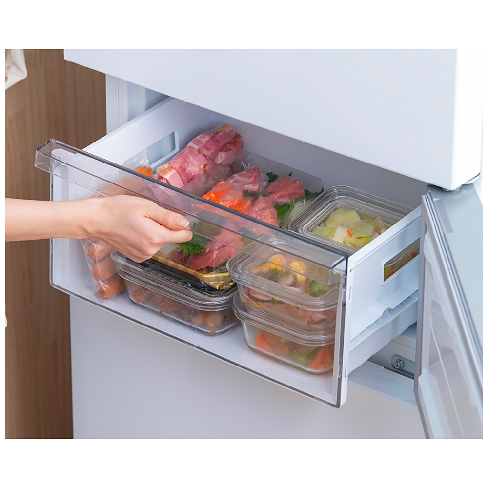 ノンフロン冷凍冷蔵庫 ホワイト IRSN-HF24A-W ［幅56.2cm /235L /3ドア