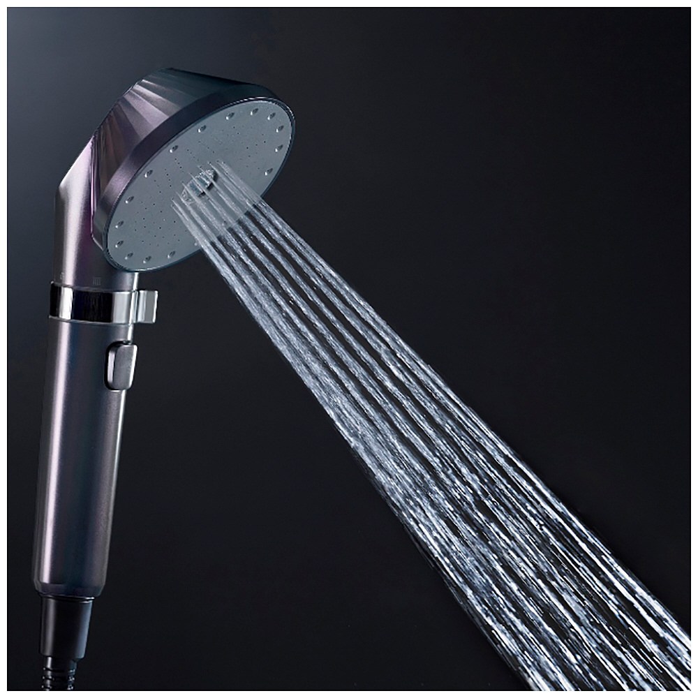 ウルトラファインバブルクレンジングシャワーヘッド ダークパール