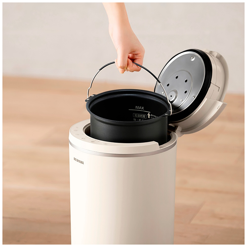 スチーム式加湿器 モカ KHM-MHU401-C ［スチーム式］｜の通販は