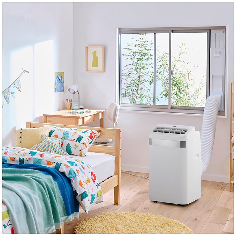 インバーターポータブルクーラー 3.5kW ホワイト IPA-3526U-W｜の通販
