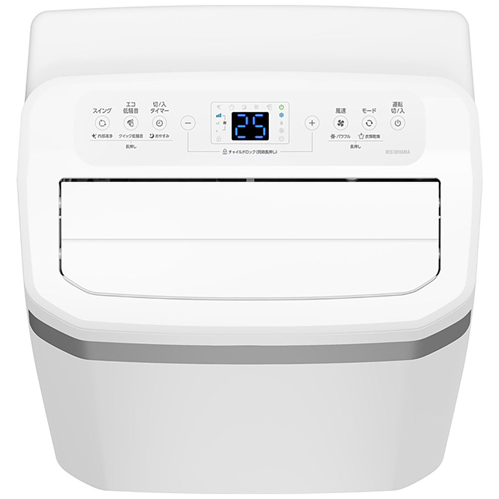 インバーターポータブルクーラー 3.5kW ホワイト IPA-3526U-W ［100V
