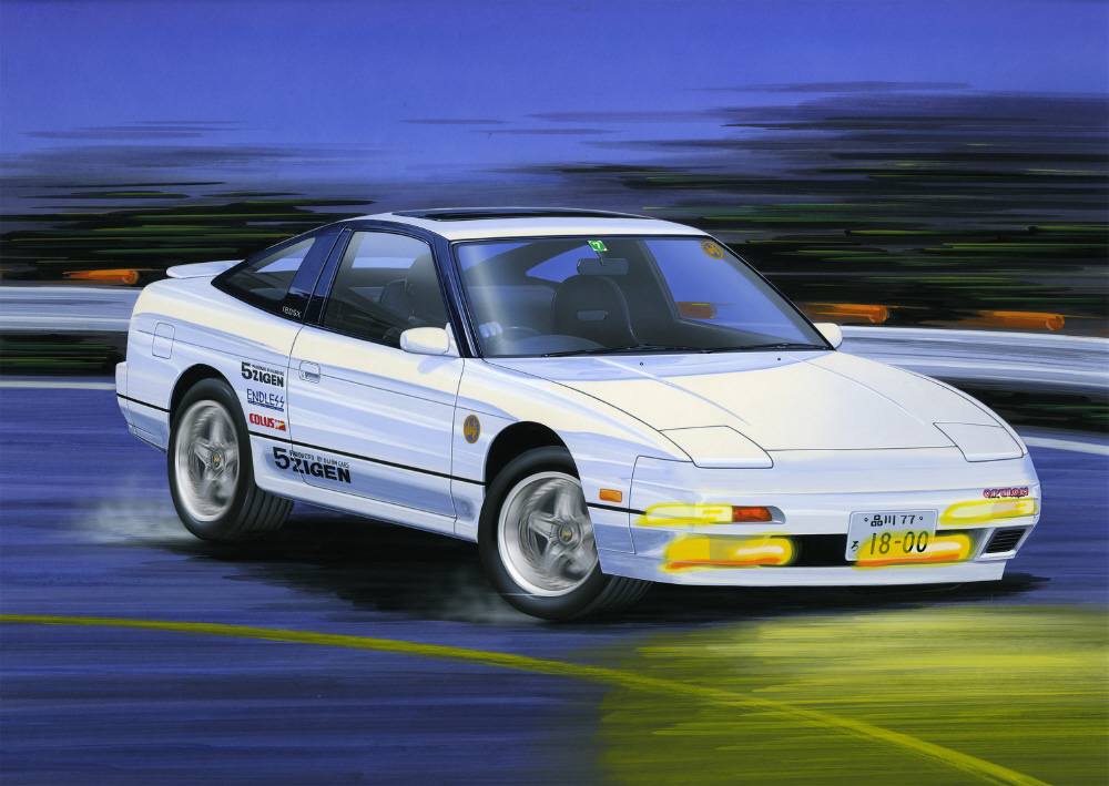 1/24 峠シリーズ No.24 ニッサン 180SX (RPS13 中期型)｜の通販