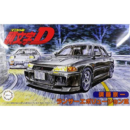 イニシャルD 1/24 ISD9 ランサーエボリューションIII 須藤京一 イニシャルD 1/24 ISD9 ランサーエボリューションIII 須藤京一