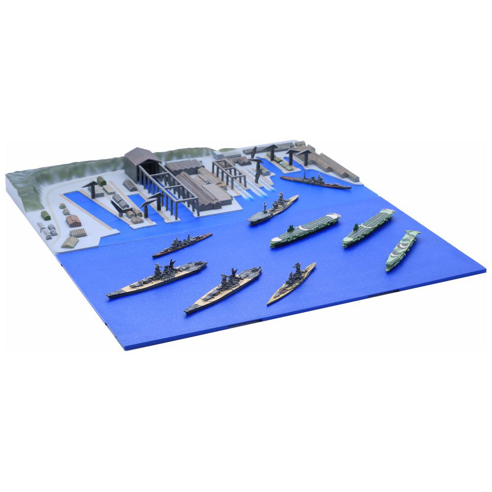 すぐったレディース福袋 1/3000 集める軍港シリーズ 呉軍港（この世界の EX-2 No．3 模型+プラモデル