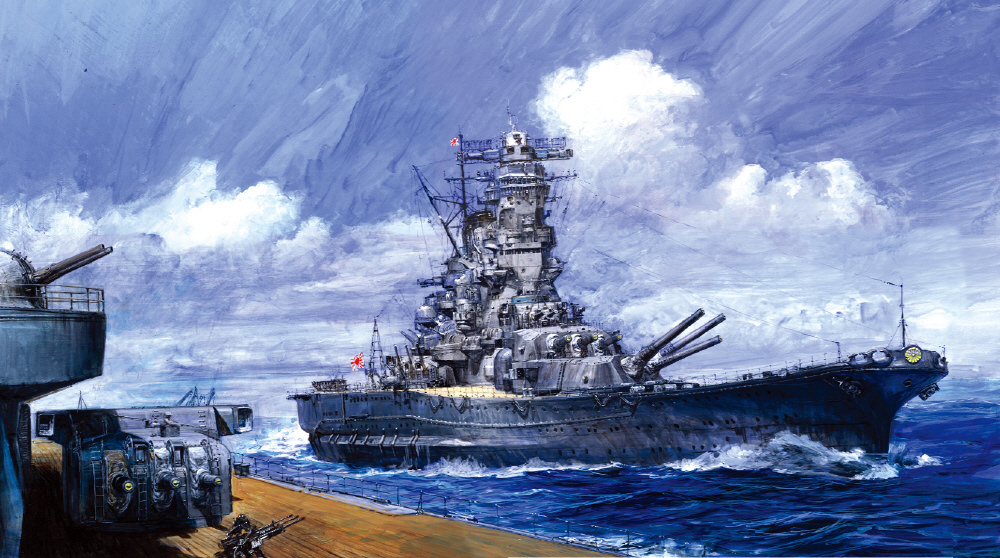 1/700 特シリーズNo.023 日本海軍戦艦 武蔵（昭和17年/竣工時