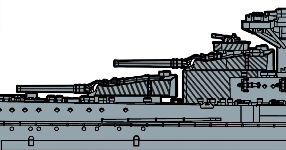 1/350 艦船モデルシリーズ No.13 EX-1 日本海軍戦艦 榛名 特別