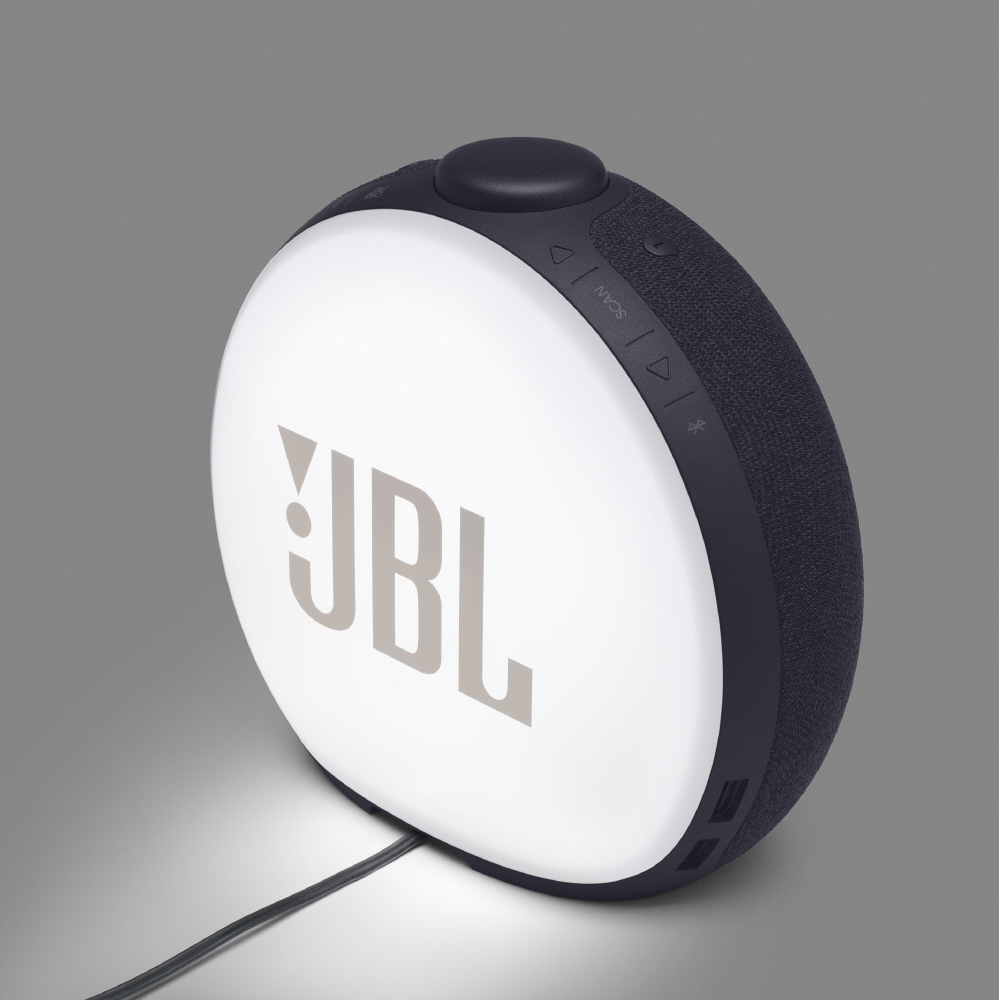 アラームクロック付きBluetoothスピーカー ブラック JBLHORIZON2BLKJN