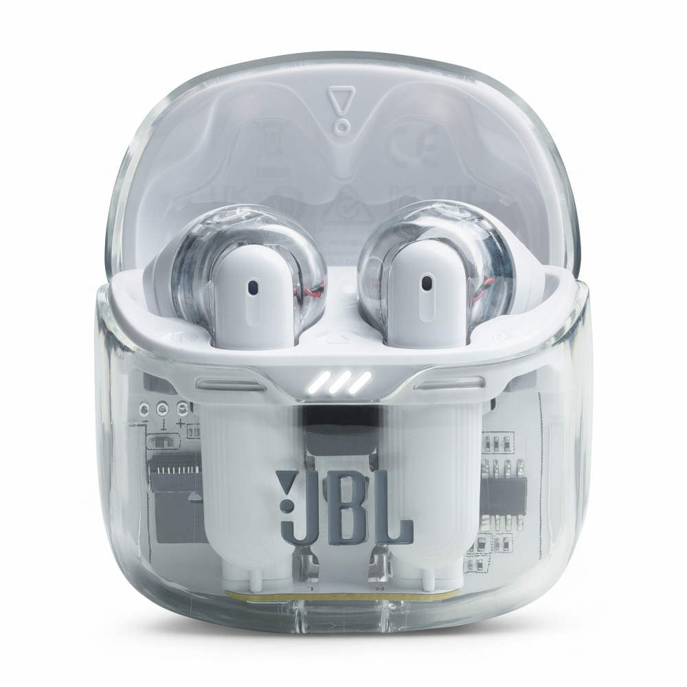 JBL TUNE FLEX GHOST EDITION ホワイト - イヤフォン