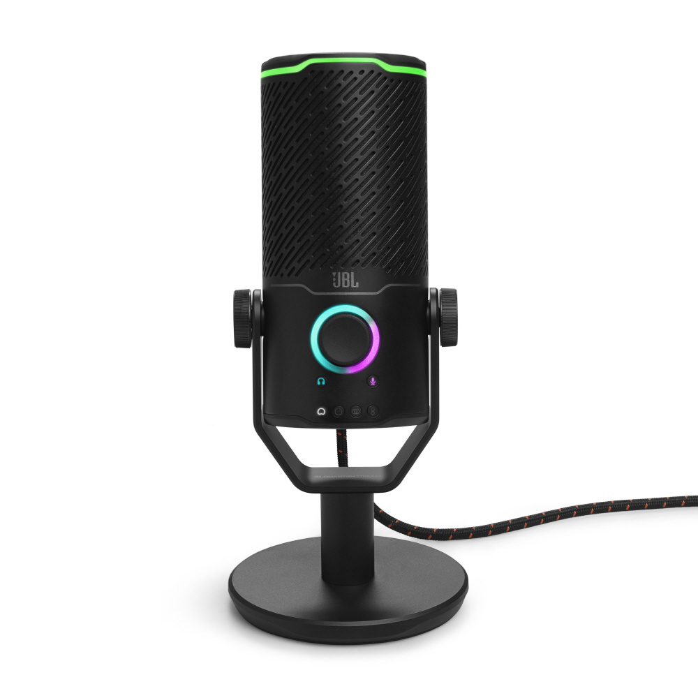 【中古美品】JBL Quantum Stream マイク ブラック JBL Quantum STREAM JBLQSTREAMBLK [ブラック]｜パソコン