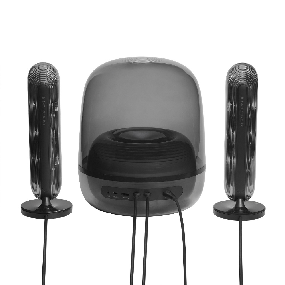 ブルートゥーススピーカー SoundSticks 5 ブラック HKSOUNDSTK5BJN