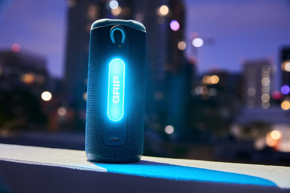 Bluetoothスピーカー ブルー JBLGRIPBLU ［防水 /ハイレゾ非対応