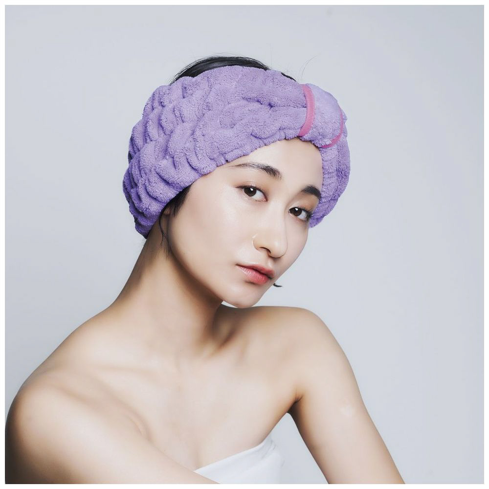 BEAULy クイックドライヘアターバン short Purple｜の通販はソフマップ[sofmap]