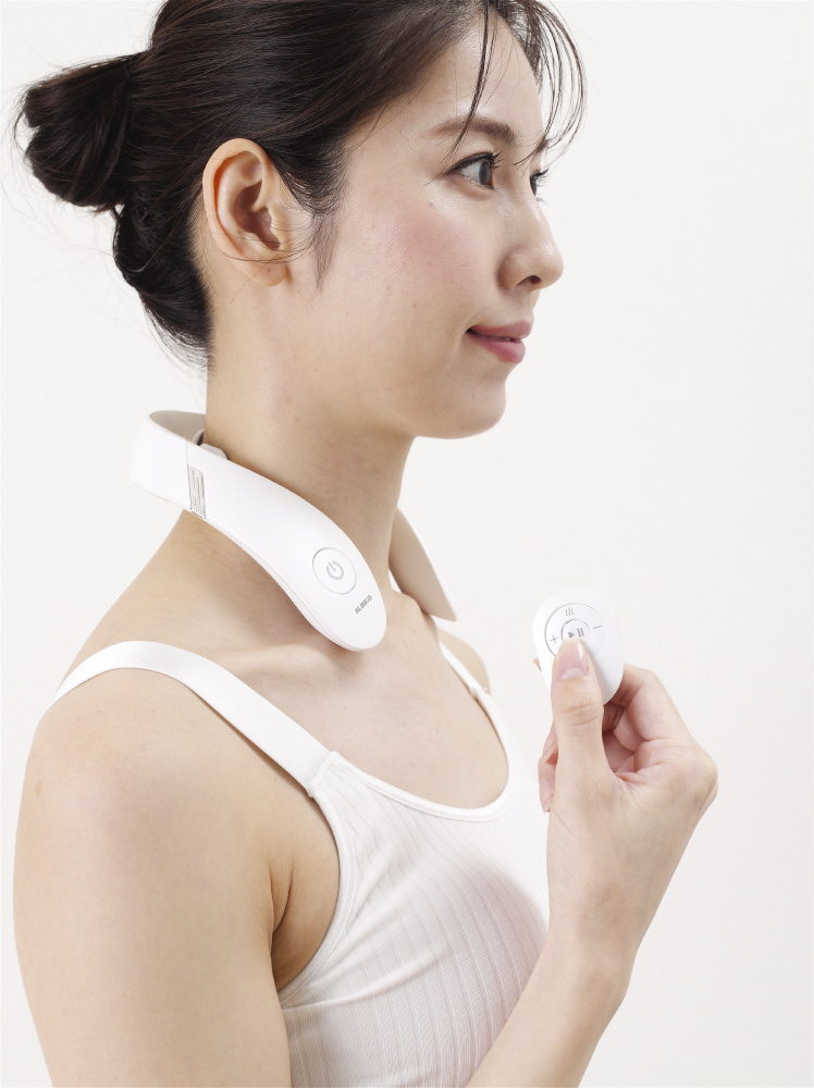 Ele Neck エレネック EMSネックケア(ホワイト)MCB010W｜の通販は