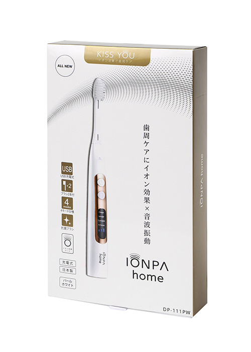 未使用品アイオニック 電動歯ブラシ IONPA home DP-111PW
