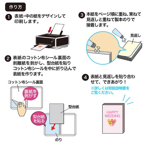 手作りアルバム製本キット 2l 両面半光沢 Jpalb1n の通販はソフマップ Sofmap