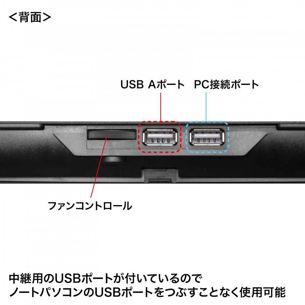 笔记本电脑冷气设备[-15.6英寸/USB-A连接]冷气设备垫衬黑色TK-CLN28U|no邮购是Sofmap[sofmap]