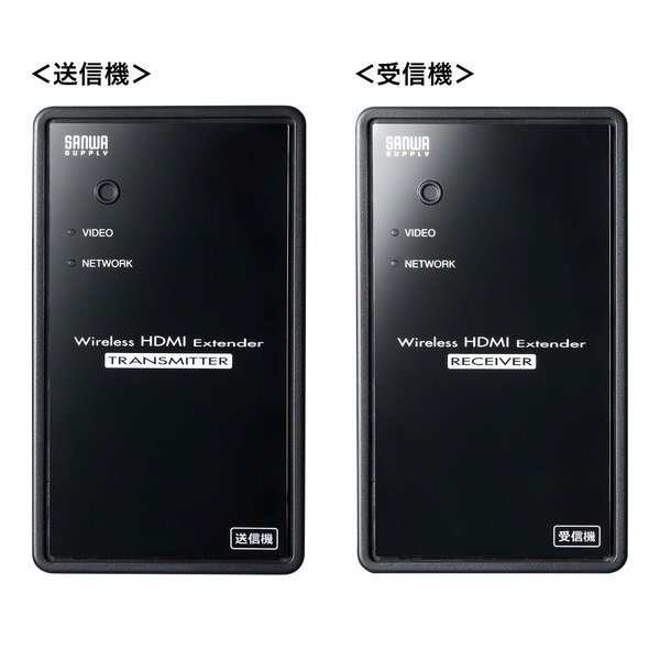 ワイヤレス分配HDMIエクステンダー(2分配) VGA-EXWHD7｜の通販は