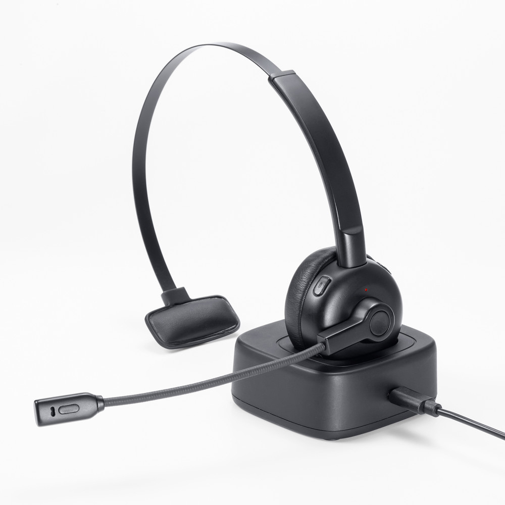 ヘッドセット＋充電クレードル MM-BTMH67BK ［ワイヤレス（Bluetooth