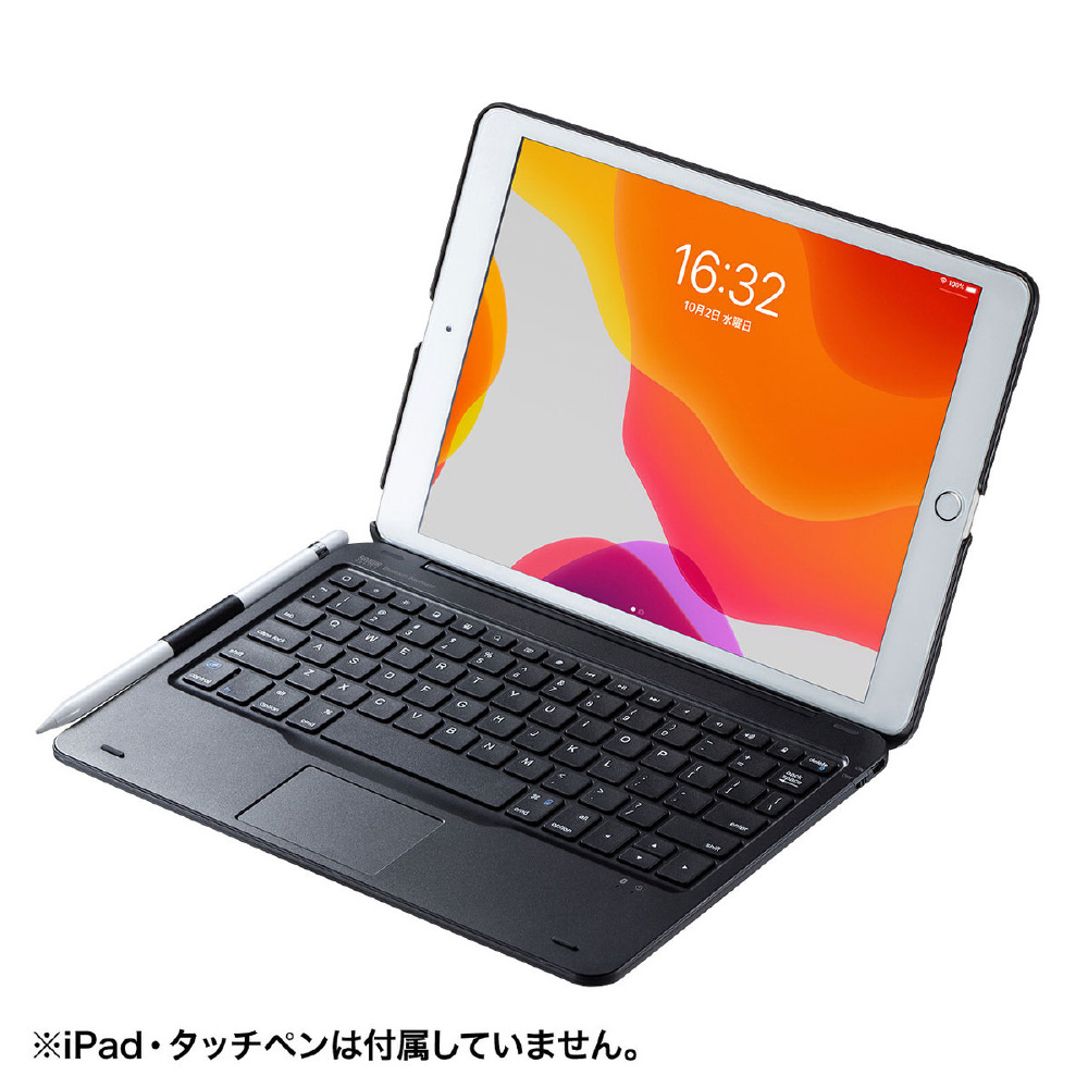 10.2インチ iPad（第7世代）用 ケース付きキーボード タッチパッド内蔵