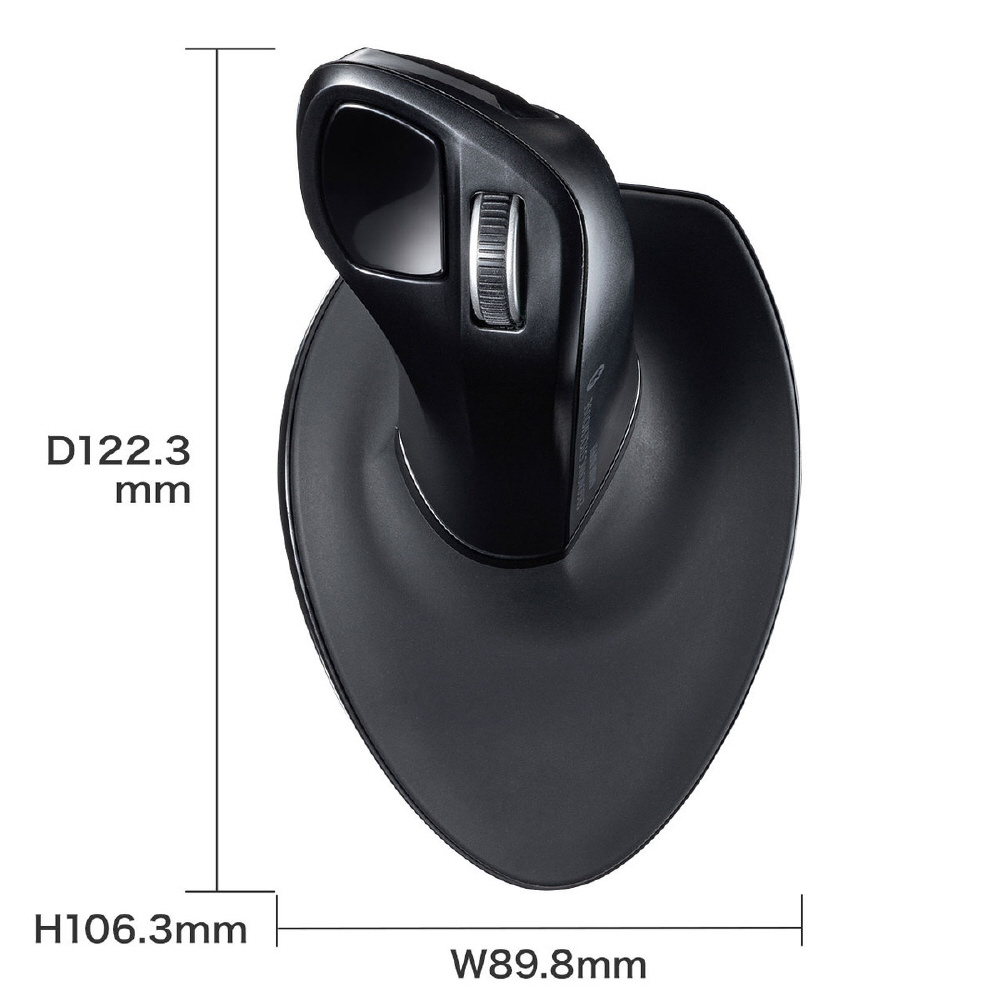スティックマウス MA-ERGBT20 ［光学式 /無線(ワイヤレス) /4ボタン /Bluetooth］｜の通販はソフマップ[sofmap]