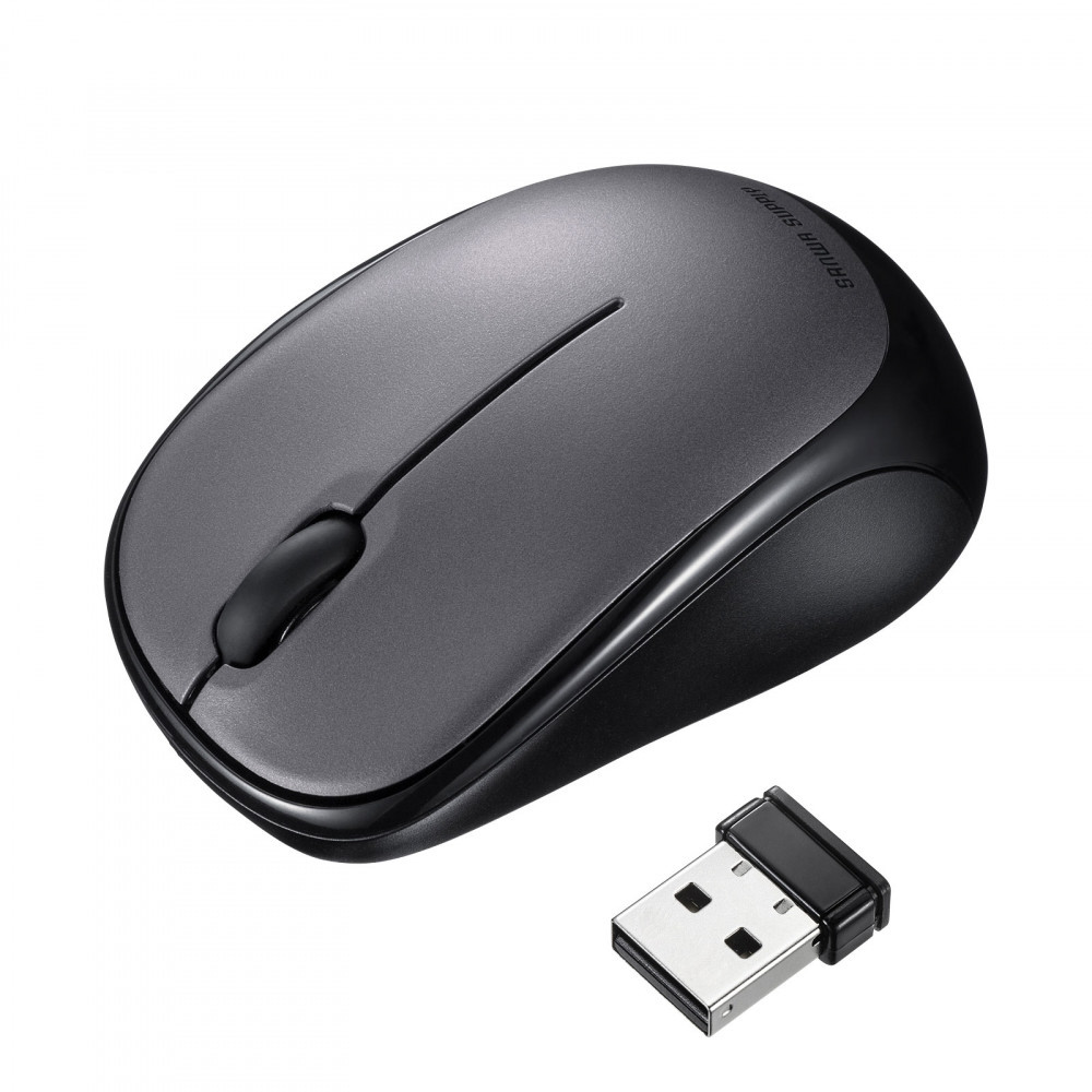 マウス (Chrome/Mac/Windows11対応) ダークシルバー MA-WBS311DS ［BlueLED /無線(ワイヤレス) /3ボタン  /USB］｜の通販はソフマップ[sofmap]