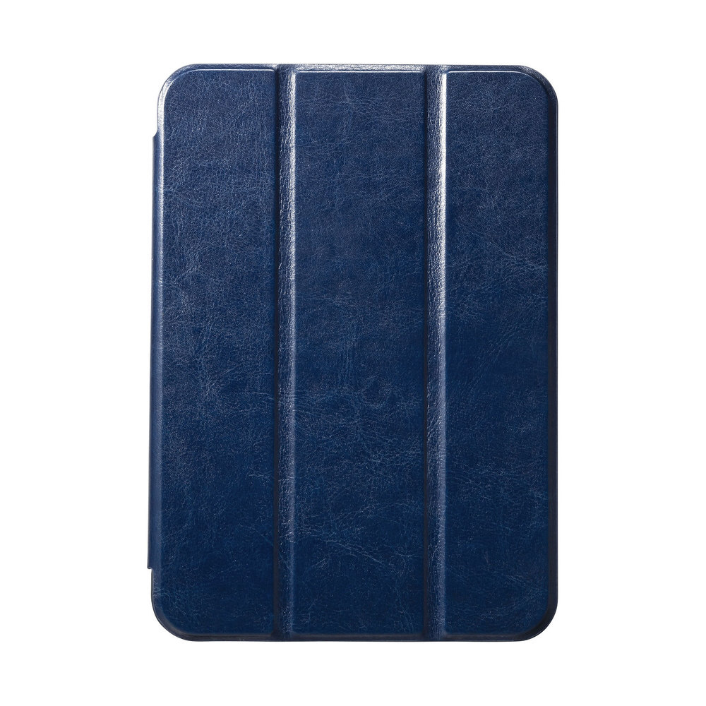 iPad mini（第6世代）用 ソフトレザーケース ブルー PDA-IPAD1807BL