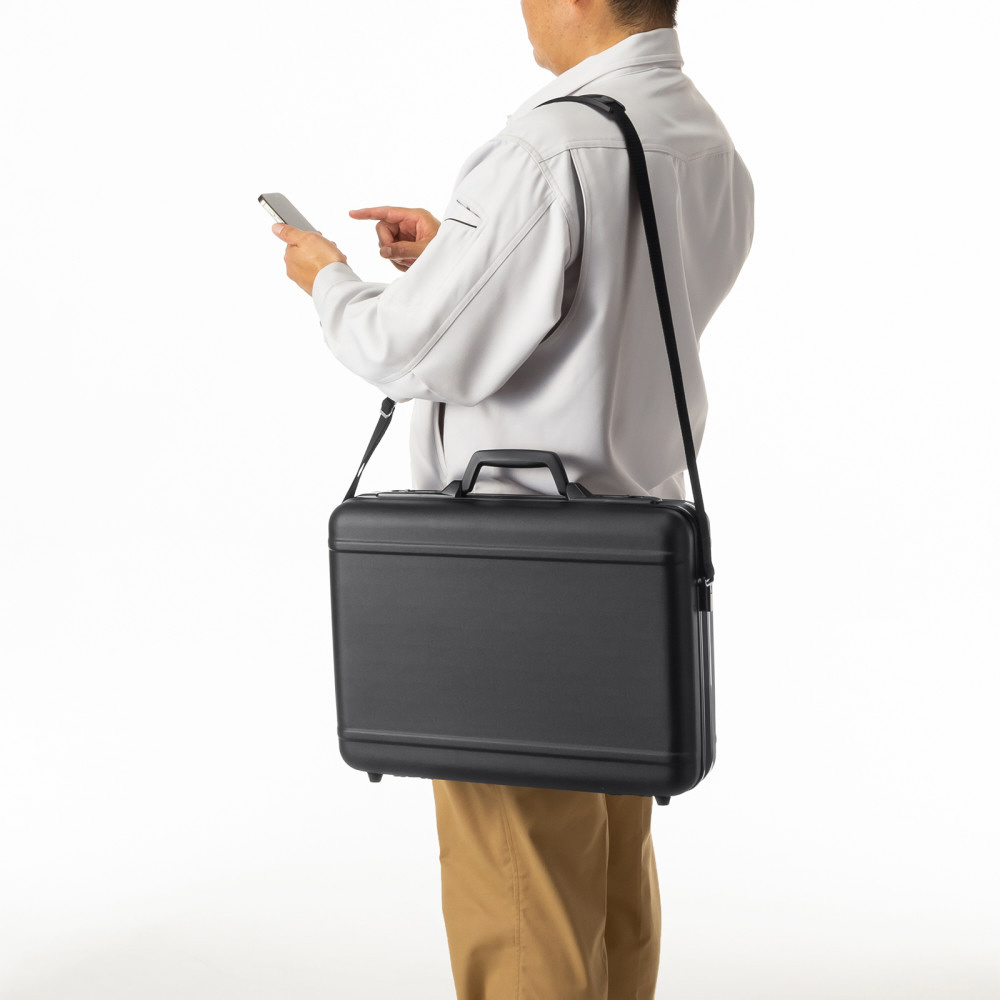 ノートパソコン対応 [～17インチワイド] ABSハードケース ブラック BAG