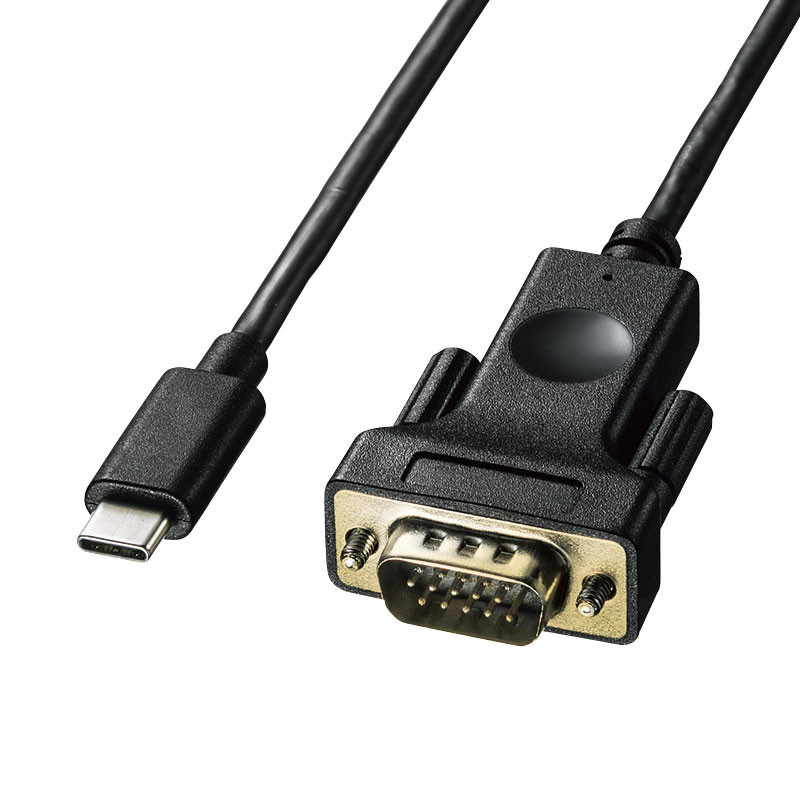 USB-C ⇔ VGA ケーブル [映像 /1m] ブラック KC-ALCV10｜の通販はソフマップ[sofmap]