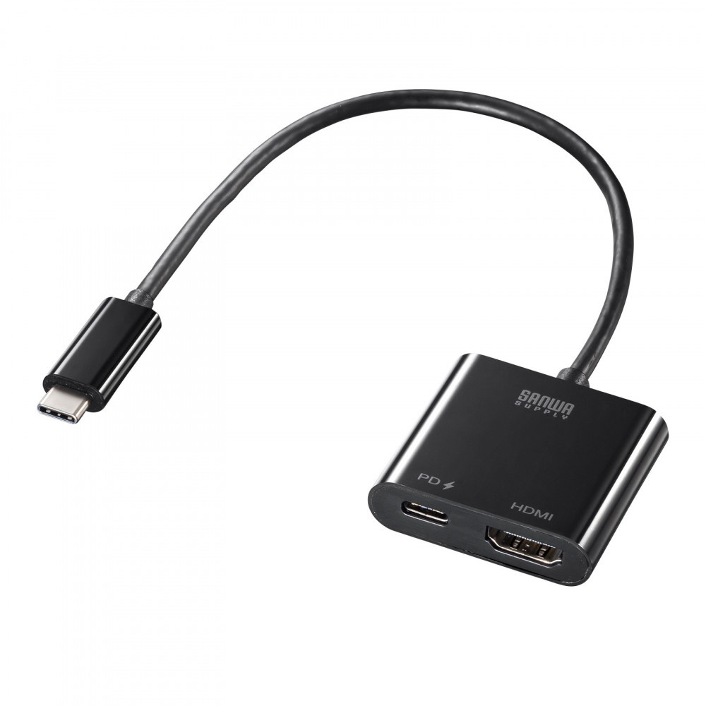 商店 USB-C - HDMI変換アダプタ ホワイト USB給電 Power Delivery 対応 ...