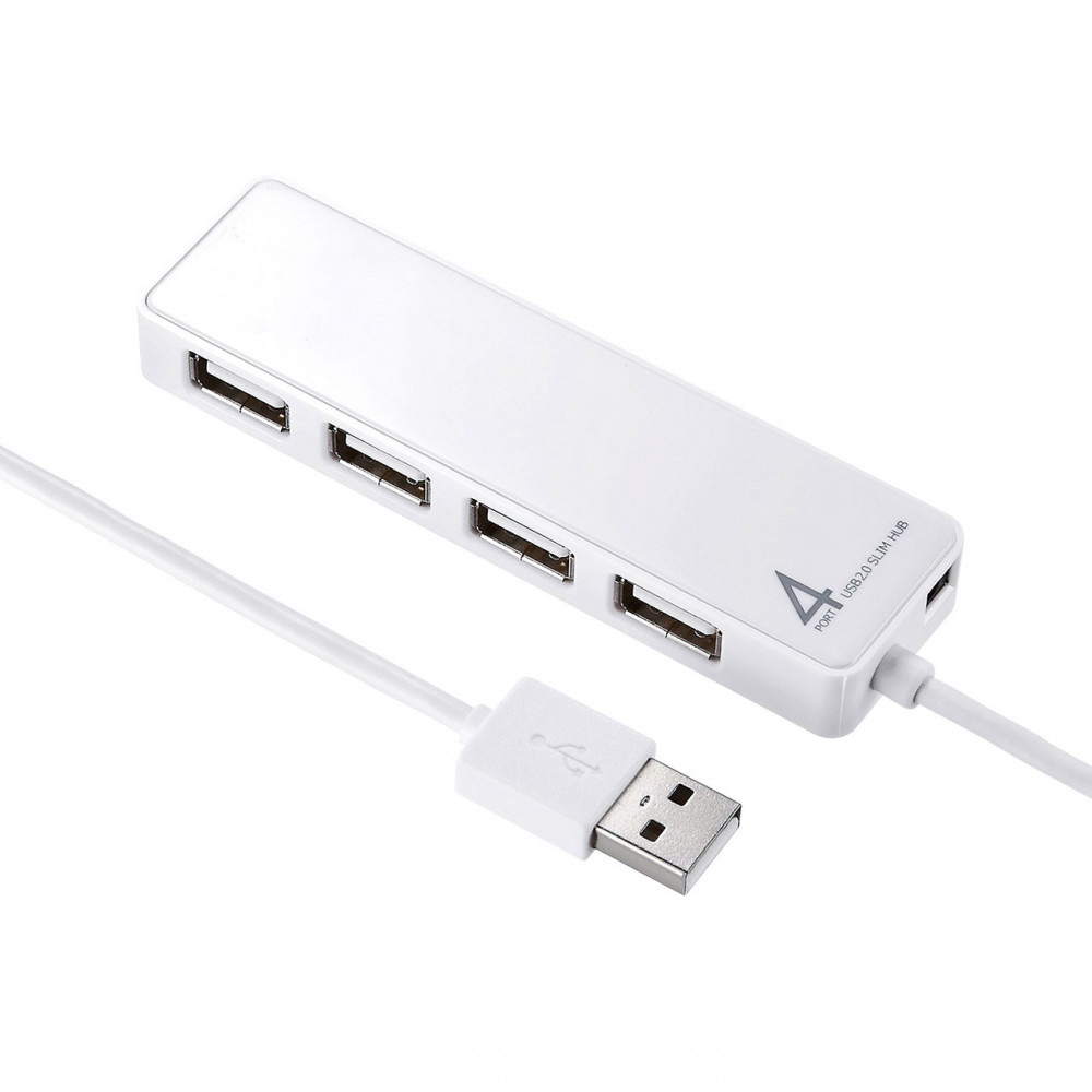 USB-HTV410WN2 USB-Aハブ HDD接続対応(Chrome/Mac/Windows11対応) ホワイト ［バス＆セルフパワー /4ポート  /USB2.0対応］｜の通販はソフマップ[sofmap]