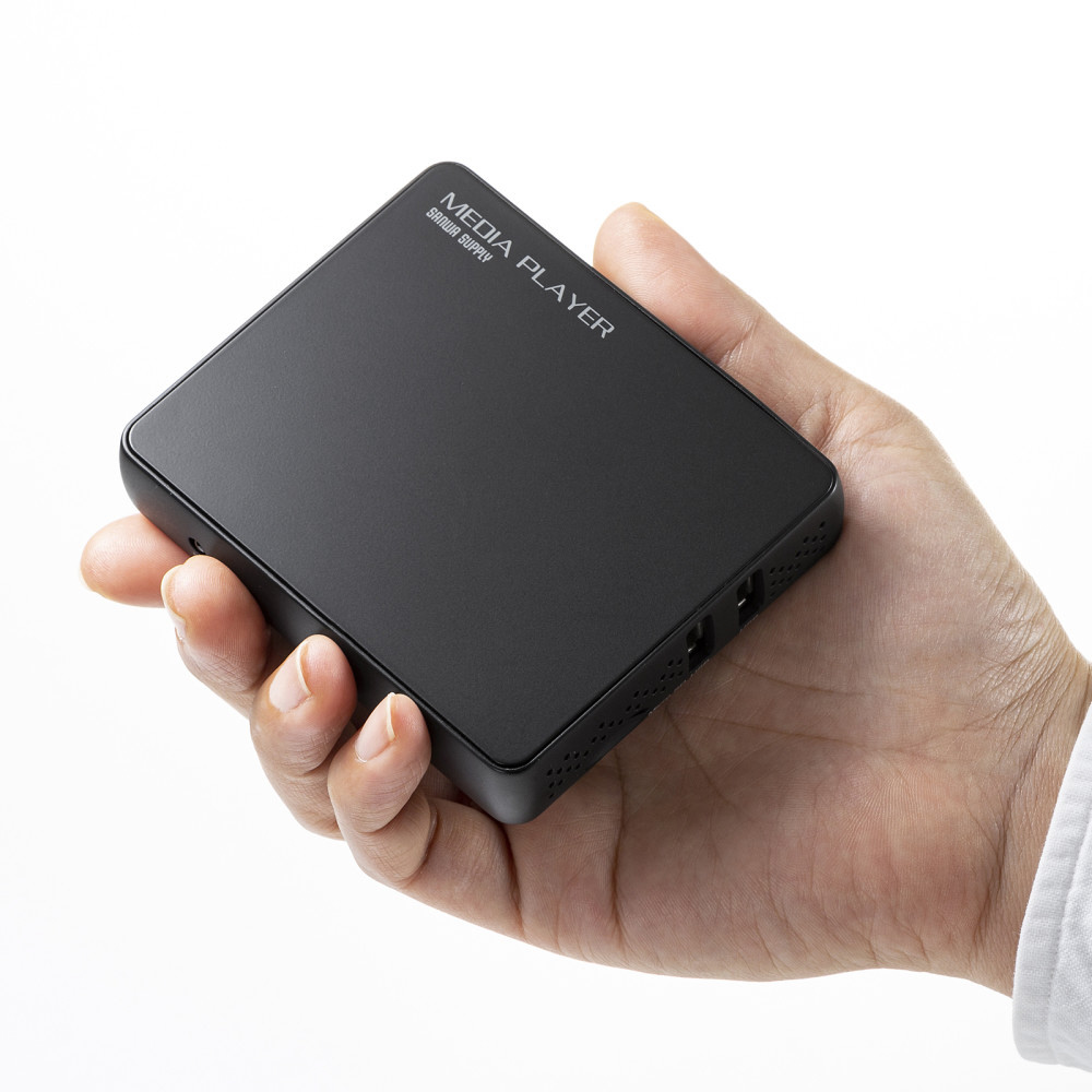メディアプレーヤー [microSD/USBメモリ対応] 4K対応 MED