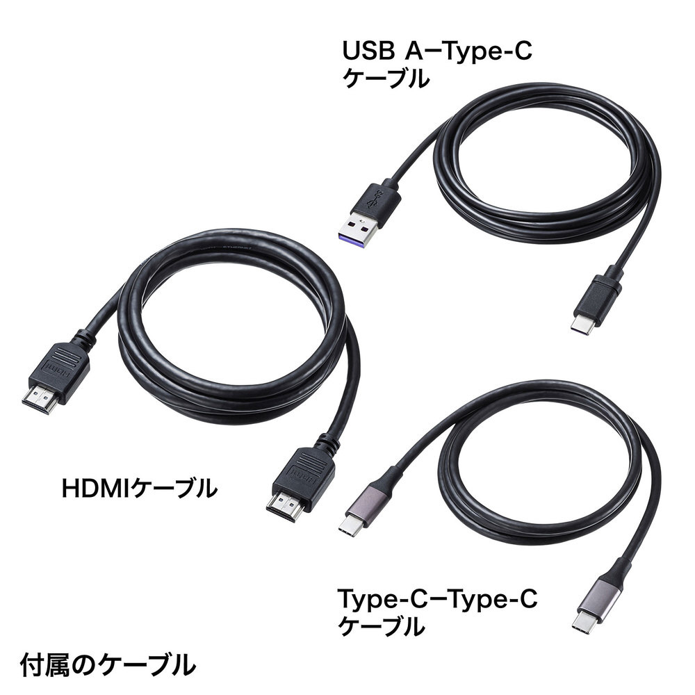 USB-C接続 PCモニター DP-02 ［15.6型 /フルHD(1920×1080) /ワイド