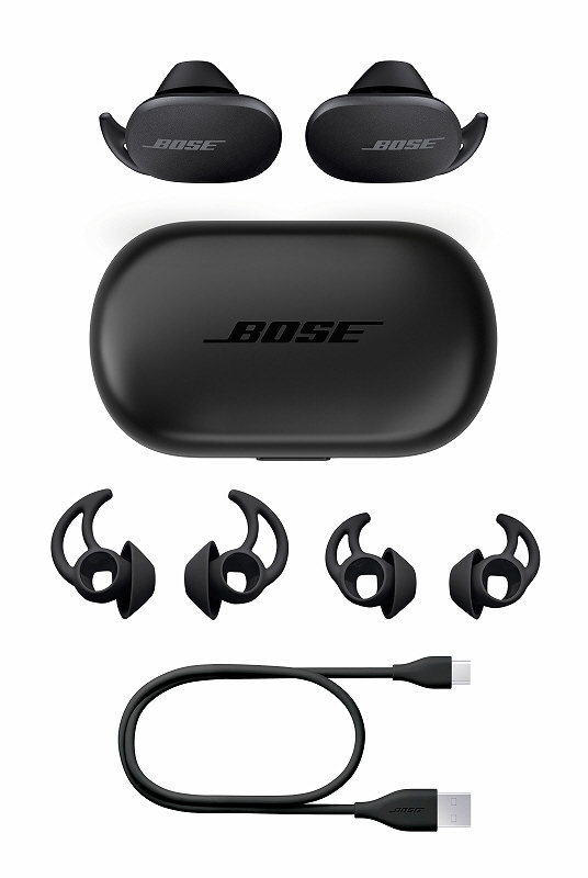 完全ワイヤレスイヤホン Bose QuietComfort Earbuds Triple Black [リモコン・マイク対応 /ワイヤレス(左右分離)  /Bluetooth /ノイズキャンセリング対応]｜の通販はソフマップ[sofmap]