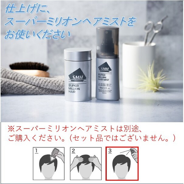 Amazon | ルアン スーパーミリオンヘアー 30g No.1 ブラック 3点