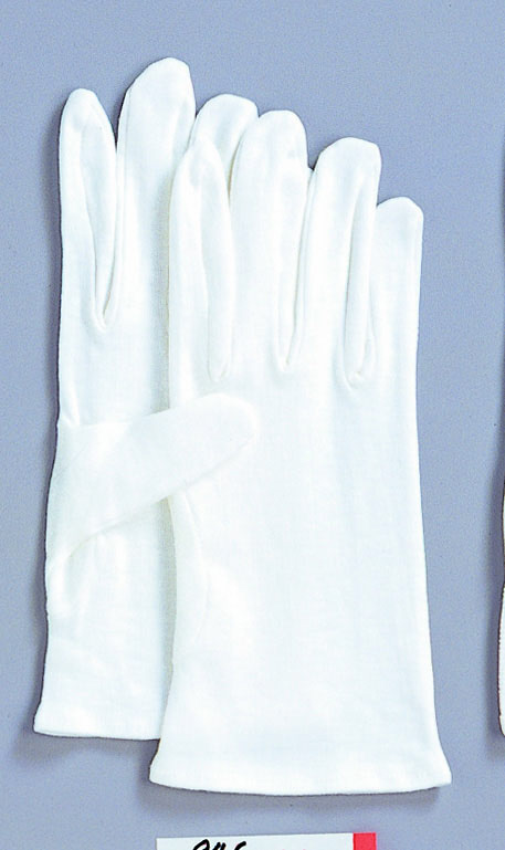 綿薄マチ付手袋 10組 白 2110151WW946 ［Lサイズ /滑り止めなし］｜の通販はソフマップ[sofmap]