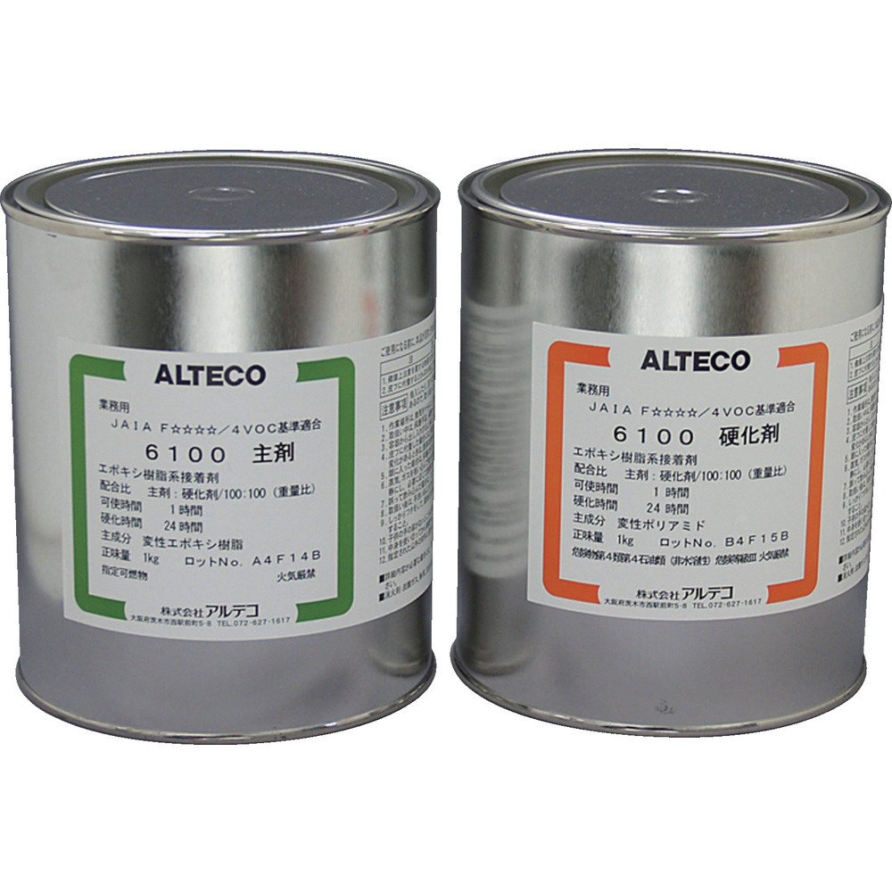 アルテコ 工業用 2液エポキシ接着剤 6100 2kgセット （汎用）｜の通販 ...