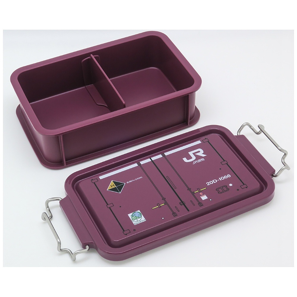 JR貨物コンテナ コンテナ弁当箱 600ml エンジ CNT-600｜の通販は