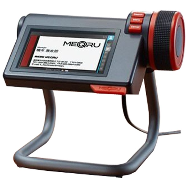 キングジム デジタル名刺ホルダー「メックル」 ネイビーブラック MQ10クロ - 1